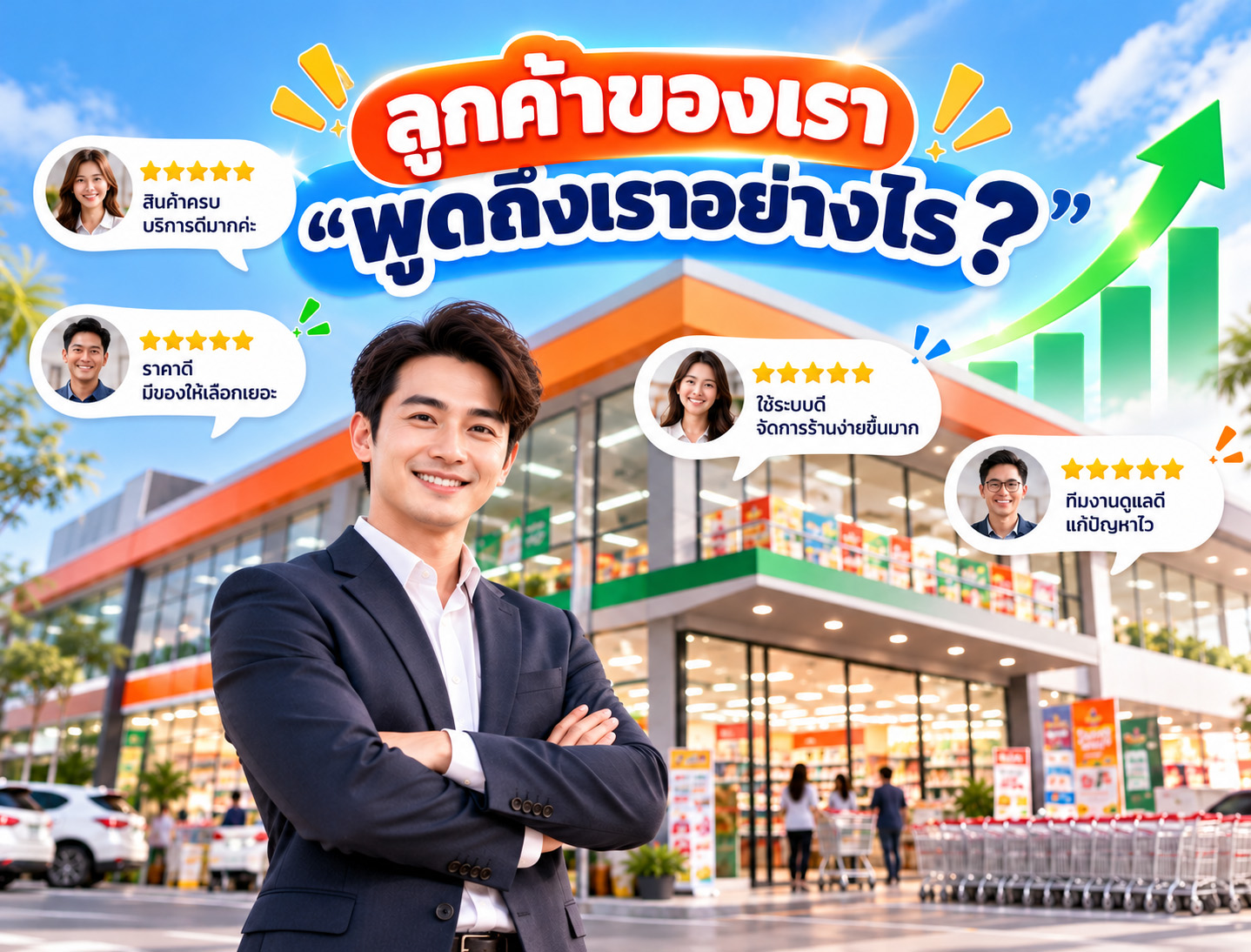 เสียงจากลูกค้าร้านค้าส่งที่ใช้งาน Bplus POS บริหารโปรโมชั่น สต็อก และหน้าร้าน